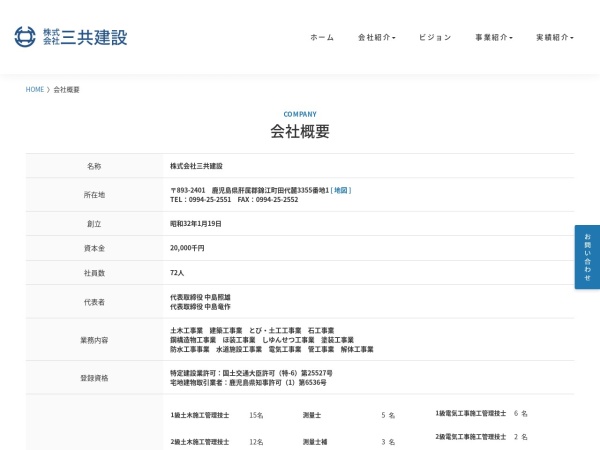 株式会社三共建設